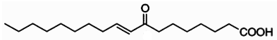 (E)-8-oxo-9-octadecenoic acid