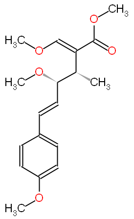 The antiungal compound Oudemansin X from Xerula radicata