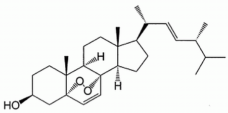 (C) 5α,8α-epidioxyergosta-6,22-dien-3β-ol (ergosterol peroxide).