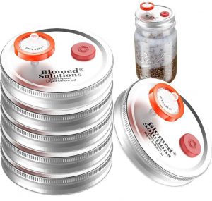 Biomed Solutions Mushroom Jar Lids